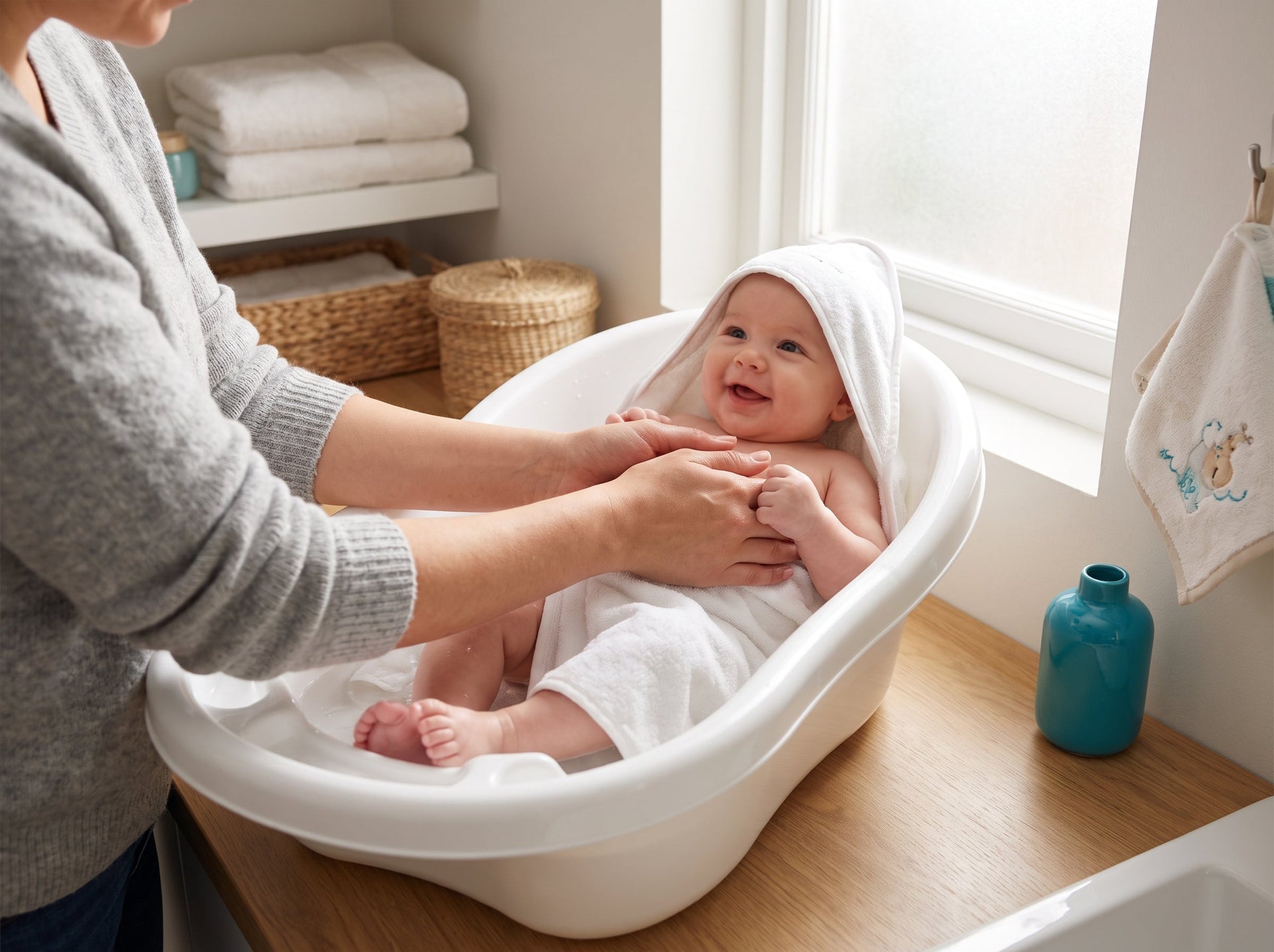 Bathing Your Newborn: A Step-by-Step Guide to Stress-Free Summer Cleansing