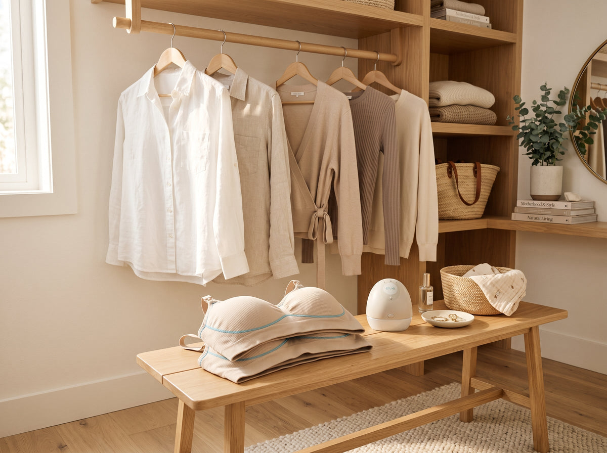 Morning Wardrobe Hacks: Dressing for All-Day Comfort and Quick Pumping | Dr.isla