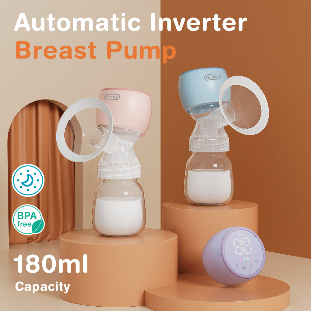 2-i-1 nattlampa elektrisk bröstpump
