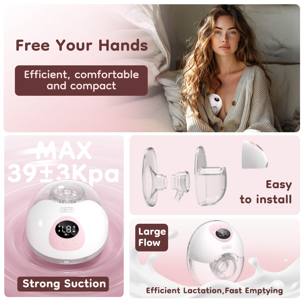 Handsfree bärbar bröstpump - EB50